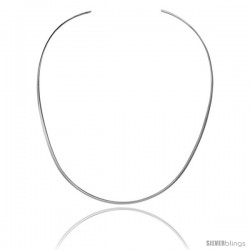 Sterling Silver 2.5 mm V shape Wire Chocker