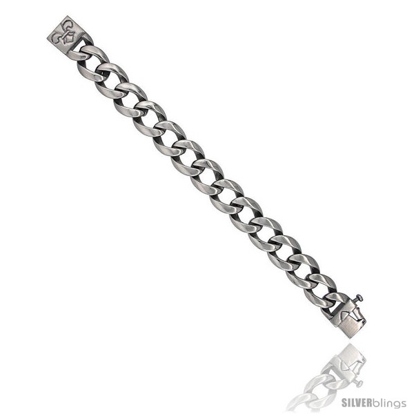 https://www.silverblings.com/1330-thickbox_default/stainless-steel-mens-open-cuban-link-bracelet-fleur-de-lis-clasp-hefty-hand-made-high-polish-5-8-in-wide-size-8-in.jpg