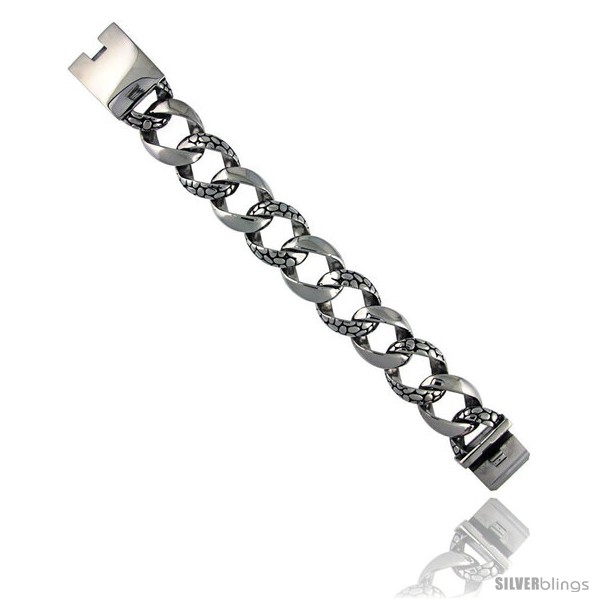 https://www.silverblings.com/1338-thickbox_default/stainless-steel-mens-textured-cuban-curb-link-bracelet-hefty-hand-made-high-polish-size-8-5-in.jpg
