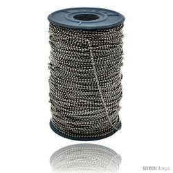 Stainless Steel Bead Ball Chain 1.5 mm 100 Yard Spool