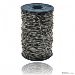 Surgical Steel Bead Ball Chain 1.5 mm 100 Yard Spool