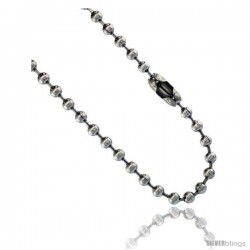 Stainless Steel Bead Ball Chain 4 mm thick available Necklaces Bracelets & Anklets