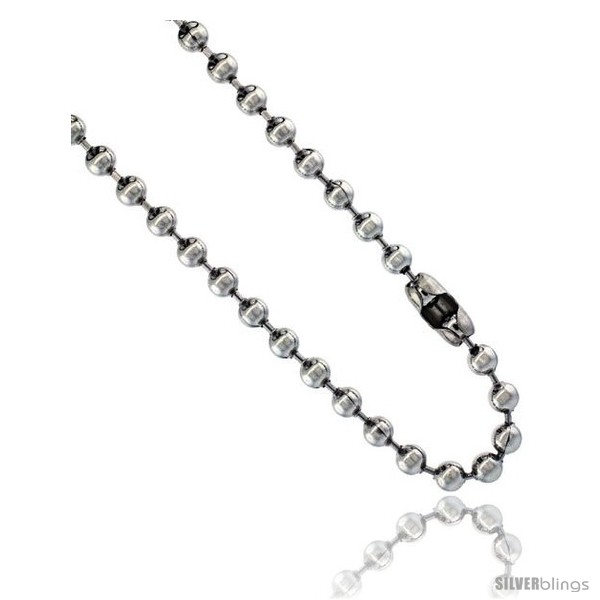 Beaded Pull Chain Extension with Connector for Ceiling Fan or Light (2pc in One Package) 10 Feet Beaded Roller Chain with 12 Matching Connectors Each