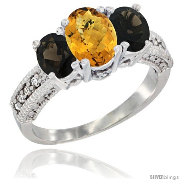 https://www.silverblings.com/1509-thickbox_default/10k-white-gold-ladies-oval-natural-whisky-quartz-3-stone-ring-smoky-topaz-sides-diamond-accent.jpg