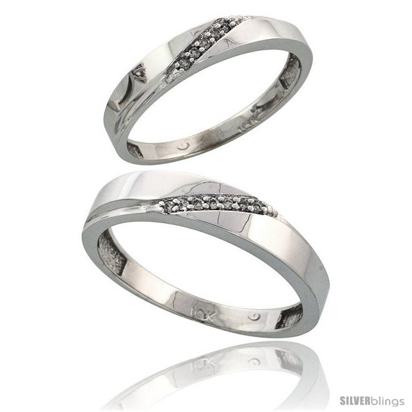 https://www.silverblings.com/15383-thickbox_default/10k-white-gold-diamond-wedding-rings-2-piece-set-for-him-4-5-mm-her-3-5-mm-0-07-cttw-brilliant-cut-style-10w015w2.jpg