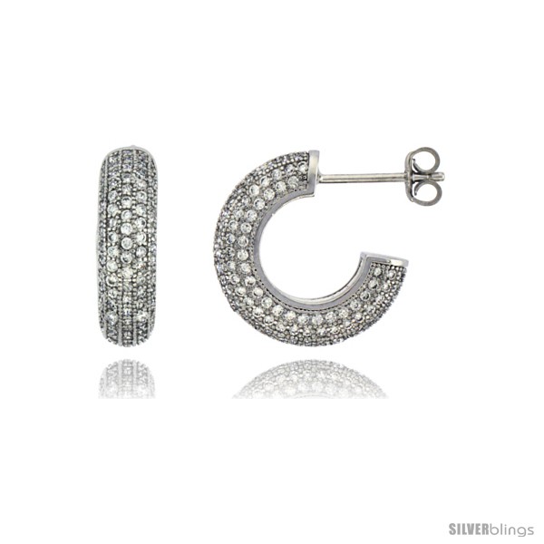 https://www.silverblings.com/16056-thickbox_default/sterling-silver-cubic-zirconia-micro-pave-post-hoop-earrings-5-8-in.jpg