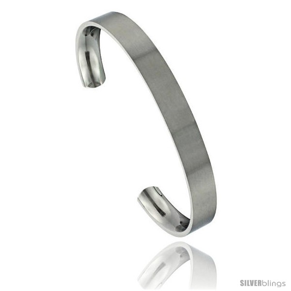 https://www.silverblings.com/1648-thickbox_default/stainless-steel-flat-cuff-bangle-bracelet-matt-finish-comfort-fit-5-16-in-wide-8-in.jpg