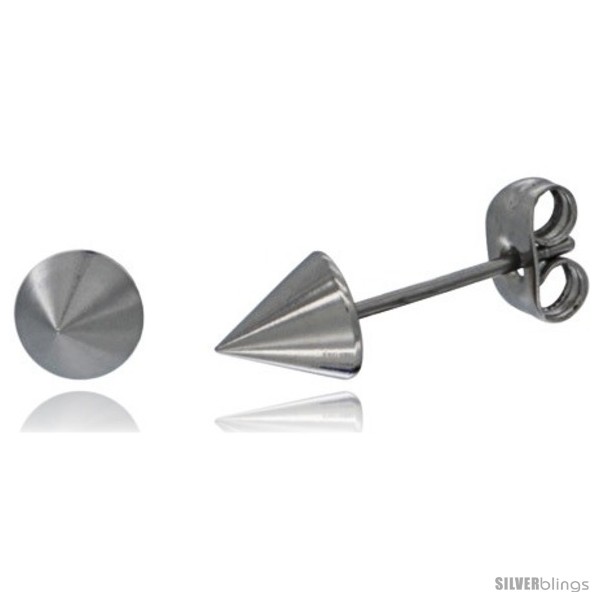 https://www.silverblings.com/1856-thickbox_default/stainless-steel-cone-spike-stud-earrings-1-4-in-round.jpg