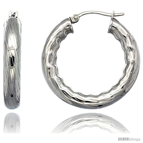 https://www.silverblings.com/2122-thickbox_default/surgical-steel-1-1-4-in-hoop-earrings-bamboo-embossed-pattern-5-mm-fat-tube-feather-weigh.jpg