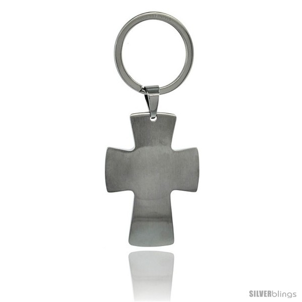 https://www.silverblings.com/2328-thickbox_default/stainless-steel-satin-finish-engravable-iron-maltese-cross-keychain-key-tag-key-fob-key-ring-3-1-2-in-87-mm-tall.jpg