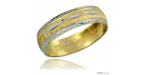 wide 4.5mm 14k Gold Ladies' Diamond Band w/ 0.02 Carat Brilliant Cut Diamonds Size 7 3/16 in. wide 4.5mm 14k Gold Ladies' Diamond Band w/ 0.02 Carat Brilliant Cut Diamonds Size 7 3/16 in.