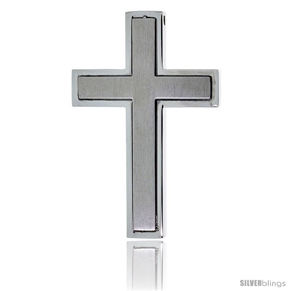 https://www.silverblings.com/2605-thickbox_default/stainless-steel-latin-cross-slider-pendant-30-in-chain-w-frosted-finish-center-30-in-chain.jpg