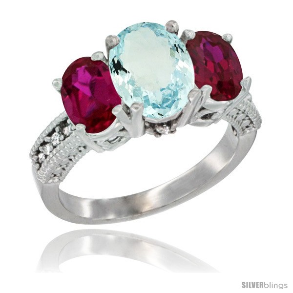 https://www.silverblings.com/2865-thickbox_default/10k-white-gold-ladies-natural-aquamarine-oval-3-stone-ring-ruby-sides-diamond-accent.jpg