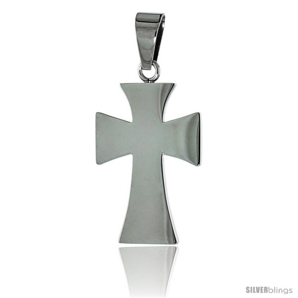 https://www.silverblings.com/2984-thickbox_default/stainless-steel-st-johns-cross-pendant-1-3-8-in-tall-30-in-chain.jpg