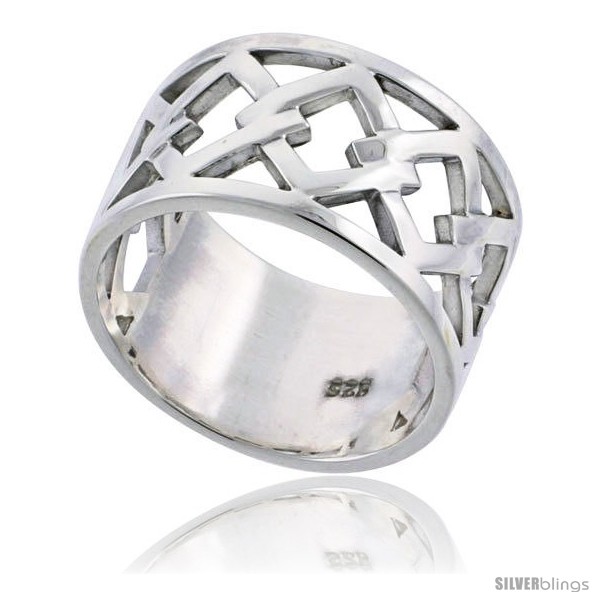 https://www.silverblings.com/31066-thickbox_default/sterling-silver-mens-diamond-shape-link-chain-wedding-ring-flawless-finish-1-2-in-wide.jpg