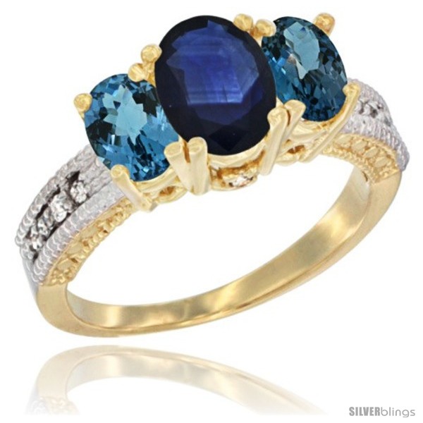 https://www.silverblings.com/31170-thickbox_default/14k-yellow-gold-ladies-oval-natural-blue-sapphire-3-stone-ring-london-blue-topaz-sides-diamond-accent.jpg