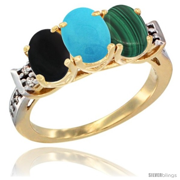 https://www.silverblings.com/31196-thickbox_default/10k-yellow-gold-natural-black-onyx-turquoise-malachite-ring-3-stone-oval-7x5-mm-diamond-accent.jpg