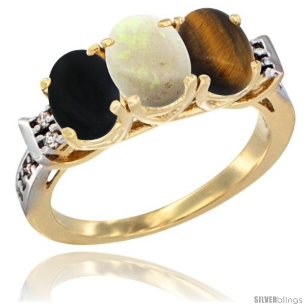 https://www.silverblings.com/31433-thickbox_default/10k-yellow-gold-natural-black-onyx-opal-tiger-eye-ring-3-stone-oval-7x5-mm-diamond-accent.jpg