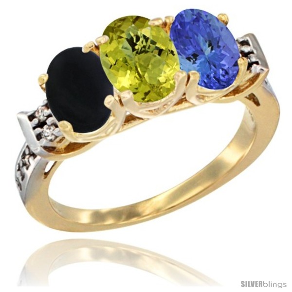 https://www.silverblings.com/32007-thickbox_default/10k-yellow-gold-natural-black-onyx-lemon-quartz-tanzanite-ring-3-stone-oval-7x5-mm-diamond-accent.jpg