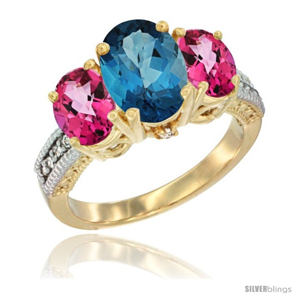 https://www.silverblings.com/32138-thickbox_default/14k-yellow-gold-ladies-3-stone-oval-natural-london-blue-topaz-ring-pink-topaz-sides-diamond-accent.jpg