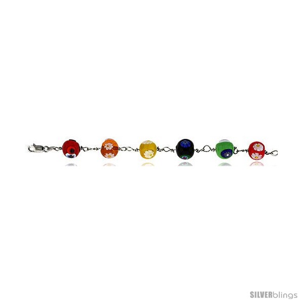 https://www.silverblings.com/32276-thickbox_default/7-sterling-silver-italian-charm-bracelet-w-floral-designed-murano-glass-beads-in-assorted-colors-7-16-11-mm-wide.jpg