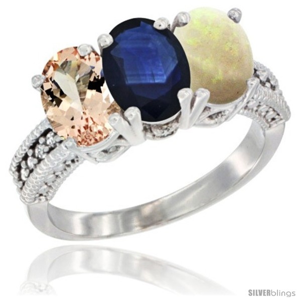 https://www.silverblings.com/32398-thickbox_default/14k-white-gold-natural-morganite-blue-sapphire-opal-ring-3-stone-oval-7x5-mm-diamond-accent.jpg