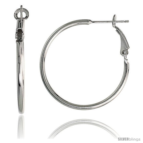 https://www.silverblings.com/32908-thickbox_default/sterling-silver-2mm-thin-clutchless-hoop-earrings-1-3-8-in-35-mm-silver-dollar-size.jpg