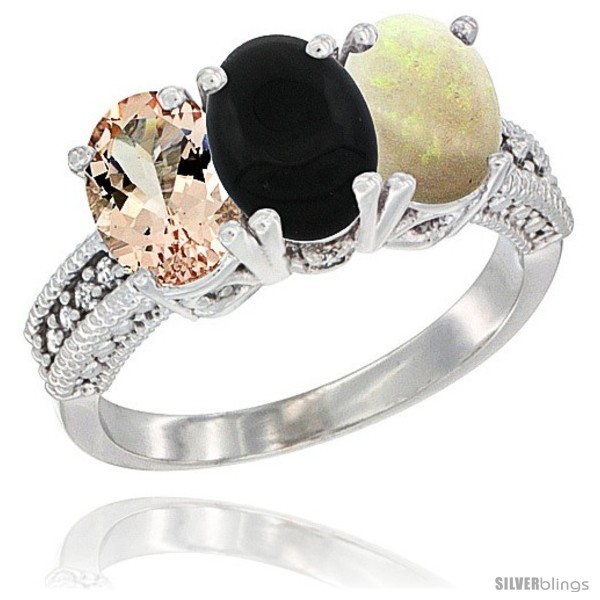 https://www.silverblings.com/33118-thickbox_default/14k-white-gold-natural-morganite-black-onyx-opal-ring-3-stone-oval-7x5-mm-diamond-accent.jpg