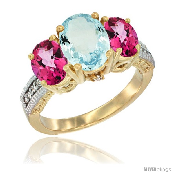 https://www.silverblings.com/33260-thickbox_default/14k-yellow-gold-ladies-3-stone-oval-natural-aquamarine-ring-pink-topaz-sides-diamond-accent.jpg