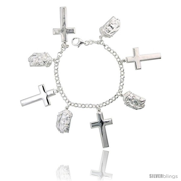 jesus charm bracelet