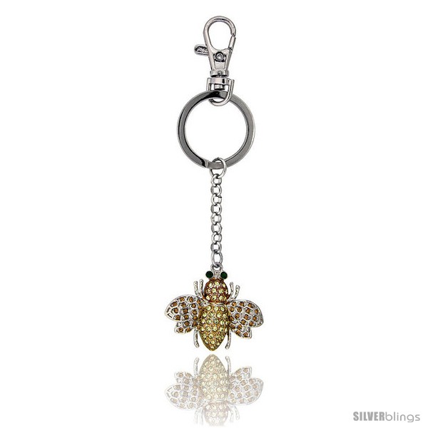 https://www.silverblings.com/40507-thickbox_default/bee-key-chain-key-ring-key-holder-key-tag-key-fob-w-emerald-color-yellow-topaz-color-swarovski-crystals-4-tall.jpg