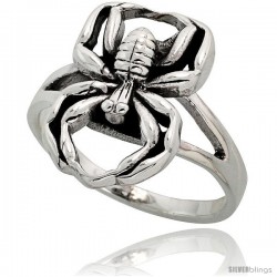 Sterling Silver Spider Ring