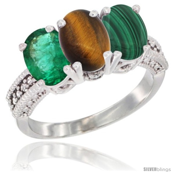 https://www.silverblings.com/45525-thickbox_default/14k-white-gold-natural-emerald-tiger-eye-malachite-ring-3-stone-7x5-mm-oval-diamond-accent.jpg