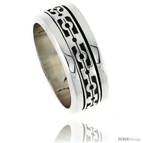 https://www.silverblings.com/46496-thickbox_default/sterling-silver-mens-spinner-ring-native-american-pattern-center-handmade-3-8-in-wide.jpg
