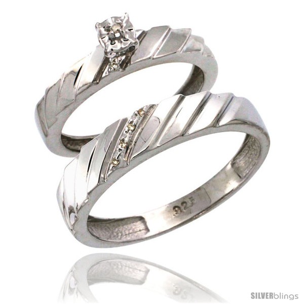 https://www.silverblings.com/60949-thickbox_default/sterling-silver-2-pc-diamond-ring-set-4mm-engagement-ring-5mm-mans-wedding-band-w-0-056-carat-brilliant-cut-diamonds.jpg