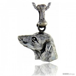 Sterling Silver Dachshunds Dog Pendant -Style Pa1058