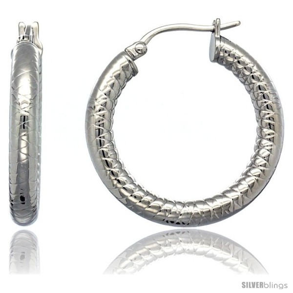 https://www.silverblings.com/618-thickbox_default/surgical-steel-1-1-4-in-hoop-earrings-tight-zigzag-embossed-pattern-4-mm-tube-feather-weigh.jpg