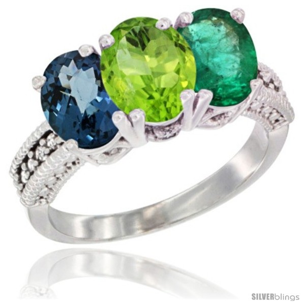 https://www.silverblings.com/64202-thickbox_default/10k-white-gold-natural-london-blue-topaz-peridot-emerald-ring-3-stone-oval-7x5-mm-diamond-accent.jpg