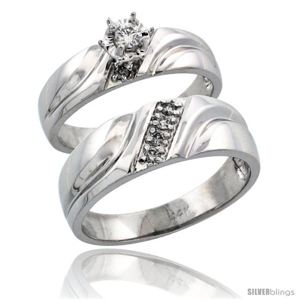 https://www.silverblings.com/64700-thickbox_default/14k-white-gold-2-piece-diamond-ring-band-set-w-rhodium-accent-engagement-ring-mans-wedding-band-w-0-20-carat.jpg