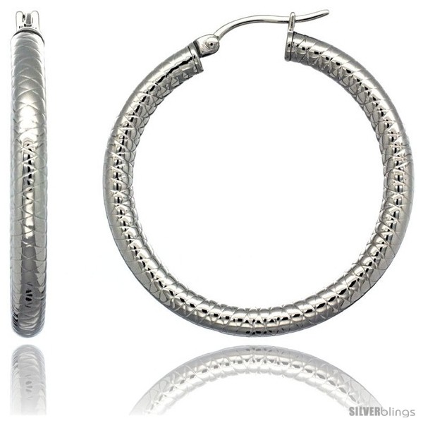 https://www.silverblings.com/666-thickbox_default/surgical-steel-1-1-2-in-hoop-earrings-tight-zigzag-embossed-pattern-4-mm-tube-feather-weigh.jpg