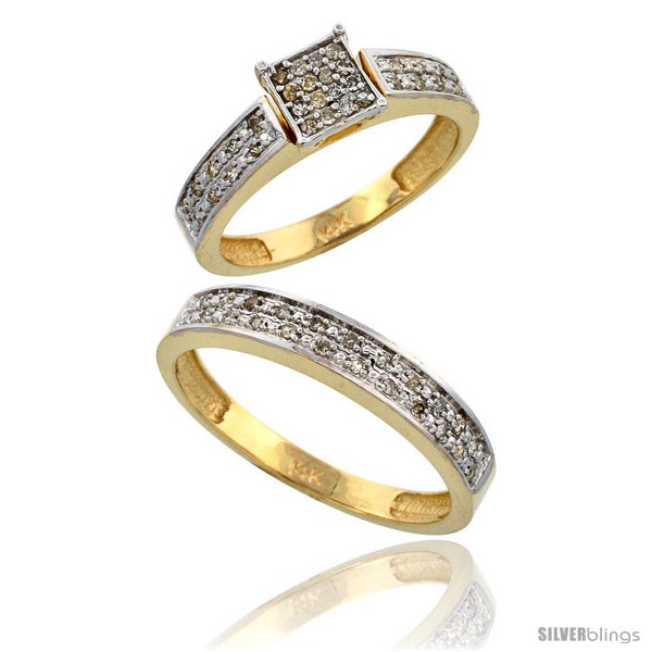 Yellow & White Gold Engagement Ring EN8344-3YW | Ask Design Jewelers |  Olean, NY