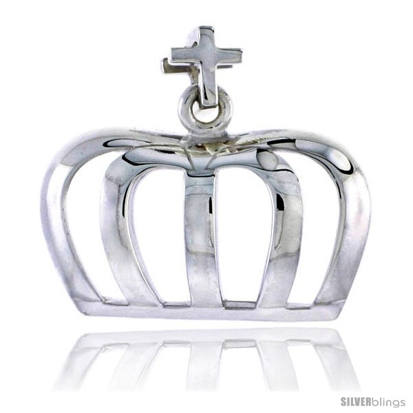https://www.silverblings.com/77763-thickbox_default/sterling-silver-cross-crown-pendant-flawless-quality-7-8-in-22-mm-tall.jpg