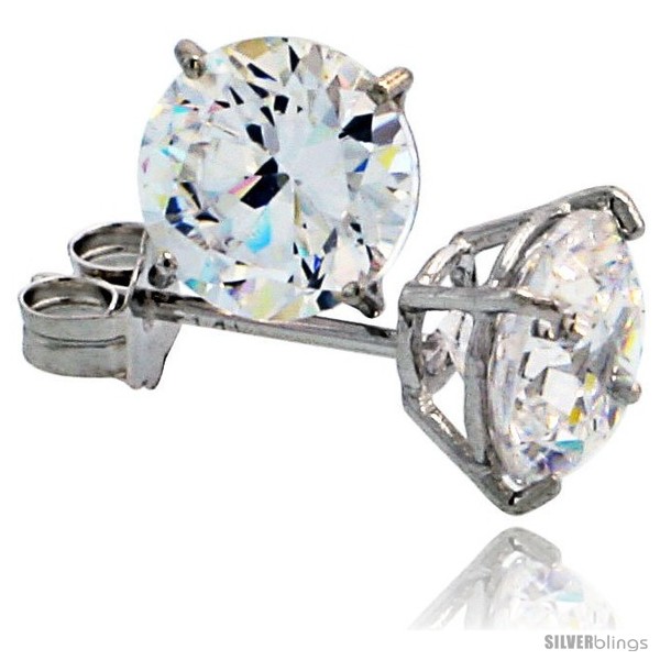 https://www.silverblings.com/78055-thickbox_default/14k-white-gold-6-mm-cz-stud-earrings-brilliant-cut-basket-set-2-carat-size.jpg
