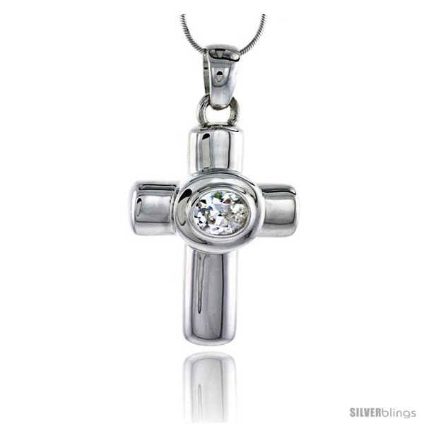 https://www.silverblings.com/79056-thickbox_default/high-polished-sterling-silver-1-3-4-45-mm-tall-latin-cross-pendant-w-10x8mm-oval-cut-cz-stone-w-18-thin-box-chain.jpg