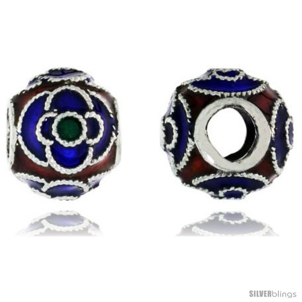https://www.silverblings.com/80467-thickbox_default/sterling-silver-pandora-type-multi-color-floral-barrel-slide-pendant-7-16-11-mm-wide.jpg