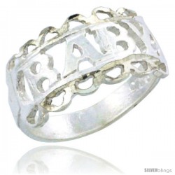 Sterling Silver Loop Baby Ring / Kid's Ring / Toe Ring (Available in Size 1 to 5)