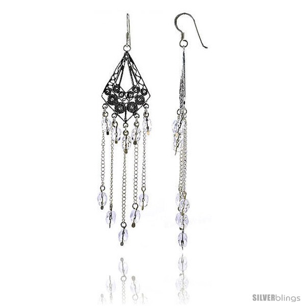 Flora Chandelier Earrings By Julie Vos – Bella Vita Gifts & Interiors