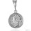 Sterling Silver Dime Bezel 18 mm Coins Prong Back Round Edge 10 cent Coin NOT Included