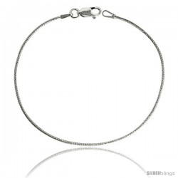 Sterling Silver Italian Snake Chain Necklaces & Bracelets Sparkle Diamond Cut Finish, fine 1mm Nickel Free