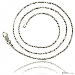 Sterling Silver Italian Snake Chain Necklaces & Bracelets Sparkle Diamond Cut pattern, 1.4mm diameter Nickel Free
